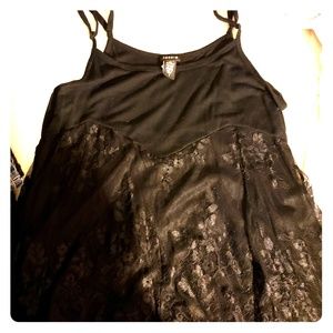Torrid babydoll lace tank